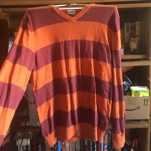 Orange and Maroon Sweater